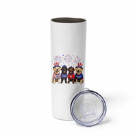 Labrador Retriever Americas 250th Anniversary Skinny Tumbler 4th July US 250 Years Of Freedom Dog Lovers 1776 2026