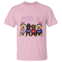 Labrador Retriever Americas 250th Anniversary T Shirt 4th July US 250 Years Of Freedom Dog Lovers 1776 2026