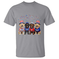 Labrador Retriever Americas 250th Anniversary T Shirt 4th July US 250 Years Of Freedom Dog Lovers 1776 2026