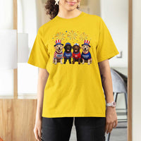 Labrador Retriever Americas 250th Anniversary T Shirt For Women 4th July US 250 Years Of Freedom Dog Lovers 1776 2026