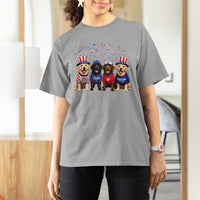Labrador Retriever Americas 250th Anniversary T Shirt For Women 4th July US 250 Years Of Freedom Dog Lovers 1776 2026