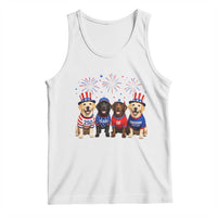 Labrador Retriever Americas 250th Anniversary Tank Top 4th July US 250 Years Of Freedom Dog Lovers 1776 2026