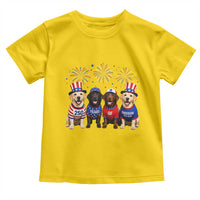 Labrador Retriever Americas 250th Anniversary Toddler T Shirt 4th July US 250 Years Of Freedom Dog Lovers 1776 2026