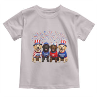 Labrador Retriever Americas 250th Anniversary Toddler T Shirt 4th July US 250 Years Of Freedom Dog Lovers 1776 2026