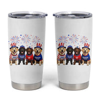 Labrador Retriever Americas 250th Anniversary Tumbler Cup 4th July US 250 Years Of Freedom Dog Lovers 1776 2026