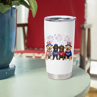 Labrador Retriever Americas 250th Anniversary Tumbler Cup 4th July US 250 Years Of Freedom Dog Lovers 1776 2026