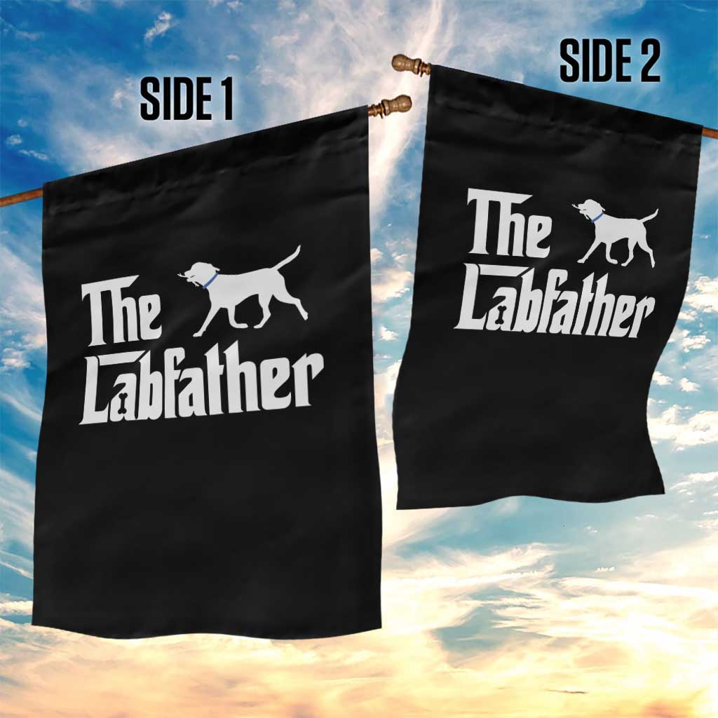 Funny Labrador Dad Garden Flag The Lab Father Fathers Day Gifts For Dog Lovers Dad