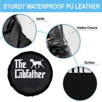 Funny Labrador Dad Spare Tire Cover The Lab Father Fathers Day Gifts For Dog Lovers Dad