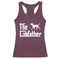 Funny Labrador Dad Racerback Tank Top The Lab Father Fathers Day Gifts For Dog Lovers Dad