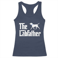 Funny Labrador Dad Racerback Tank Top The Lab Father Fathers Day Gifts For Dog Lovers Dad