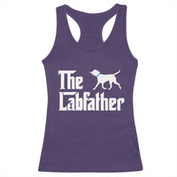 Funny Labrador Dad Racerback Tank Top The Lab Father Fathers Day Gifts For Dog Lovers Dad