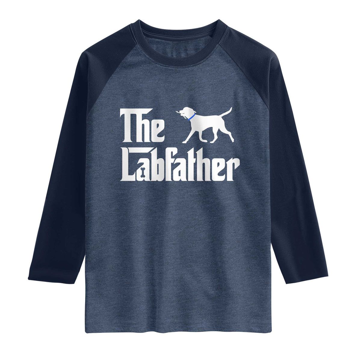 Funny Labrador Dad Raglan Shirt The Lab Father Fathers Day Gifts For Dog Lovers Dad