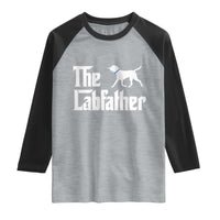 Funny Labrador Dad Raglan Shirt The Lab Father Fathers Day Gifts For Dog Lovers Dad