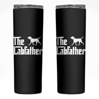 Funny Labrador Dad Skinny Tumbler The Lab Father Fathers Day Gifts For Dog Lovers Dad