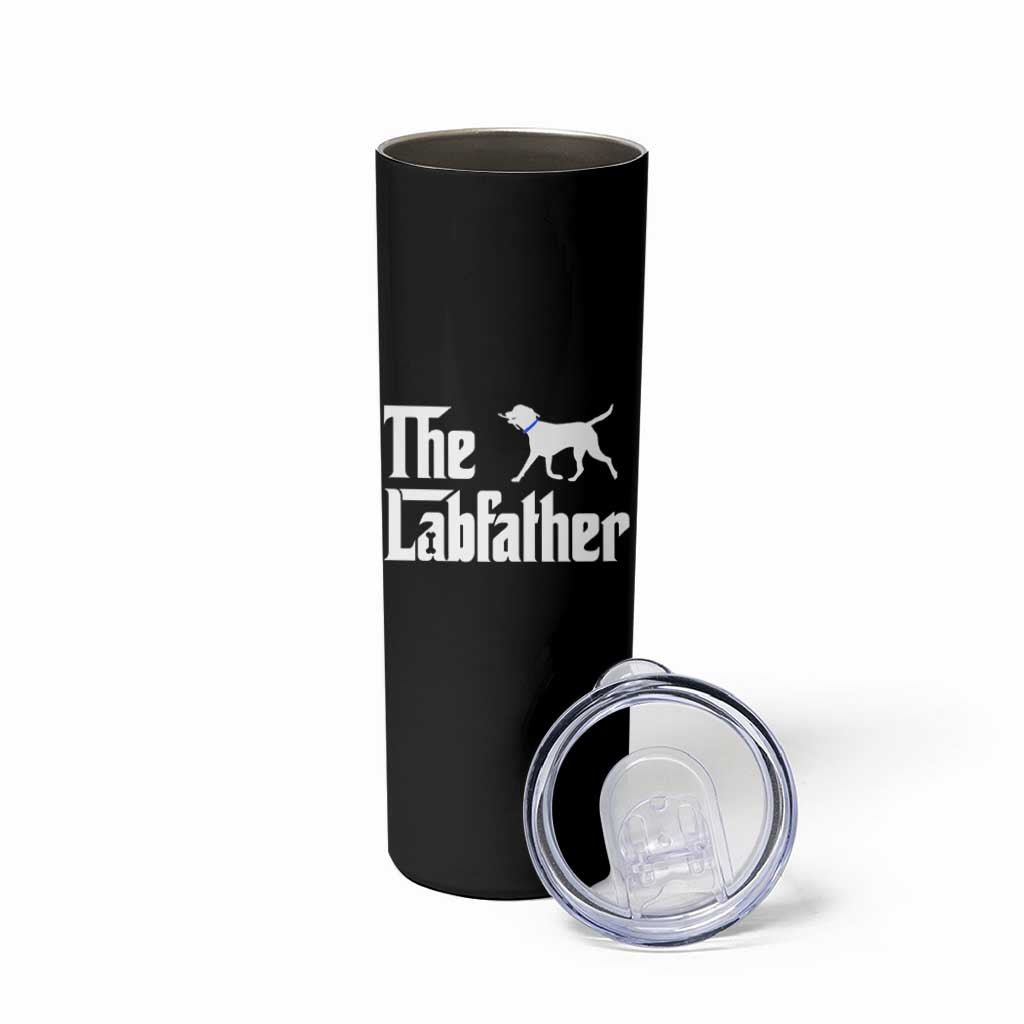 Funny Labrador Dad Skinny Tumbler The Lab Father Fathers Day Gifts For Dog Lovers Dad