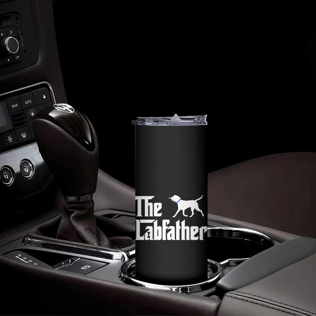 Funny Labrador Dad Skinny Tumbler The Lab Father Fathers Day Gifts For Dog Lovers Dad