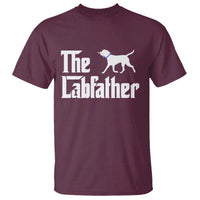 Funny Labrador Dad T Shirt The Lab Father Fathers Day Gifts For Dog Lovers Dad