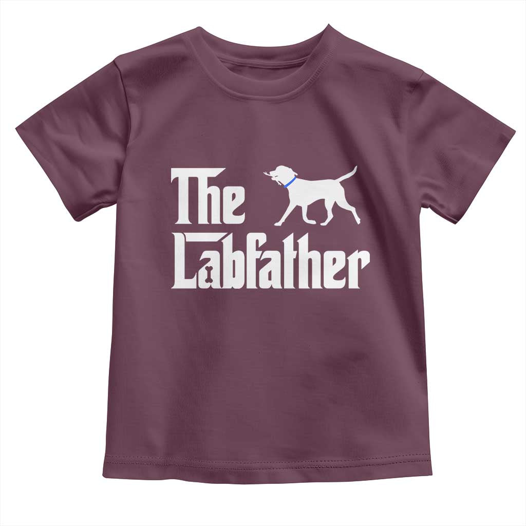 Funny Labrador Dad Toddler T Shirt The Lab Father Fathers Day Gifts For Dog Lovers Dad