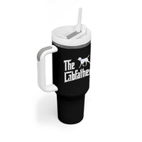 Funny Labrador Dad Tumbler With Handle The Lab Father Fathers Day Gifts For Dog Lovers Dad