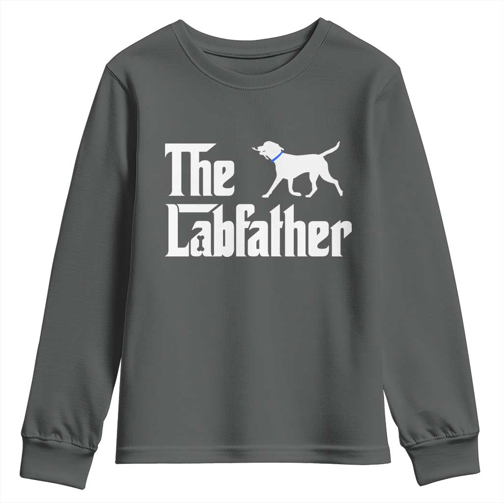 Funny Labrador Dad Youth Sweatshirt The Lab Father Fathers Day Gifts For Dog Lovers Dad