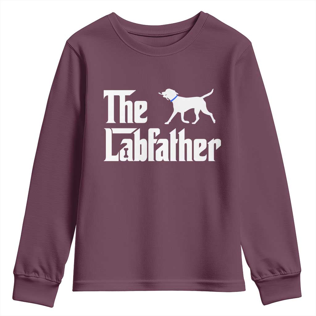 Funny Labrador Dad Youth Sweatshirt The Lab Father Fathers Day Gifts For Dog Lovers Dad