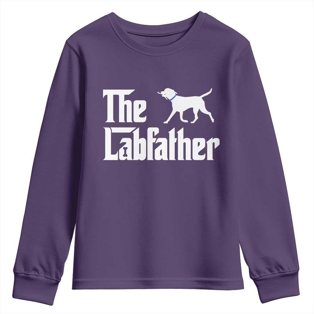 Funny Labrador Dad Youth Sweatshirt The Lab Father Fathers Day Gifts For Dog Lovers Dad