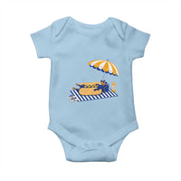 Funny Sausage Dog Baby Onesie Retro Summer Hot Dog Graphic Dachshund Dog Lover Gift