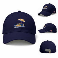 Funny Sausage Dog Baseball Cap Retro Summer Hot Dog Graphic Dachshund Dog Lover Gift