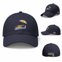 Funny Sausage Dog Baseball Cap Retro Summer Hot Dog Graphic Dachshund Dog Lover Gift