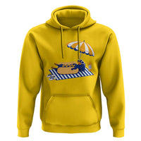 Funny Sausage Dog Hoodie Retro Summer Hot Dog Graphic Dachshund Dog Lover Gift