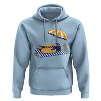 Funny Sausage Dog Hoodie Retro Summer Hot Dog Graphic Dachshund Dog Lover Gift