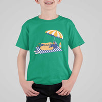 Funny Sausage Dog T Shirt For Kid Retro Summer Hot Dog Graphic Dachshund Dog Lover Gift