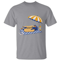 Funny Sausage Dog T Shirt Retro Summer Hot Dog Graphic Dachshund Dog Lover Gift