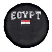 Vintage Egypt Spare Tire Cover Distressed Flag Patriotic Football Fan Pride Gift for Egyptians