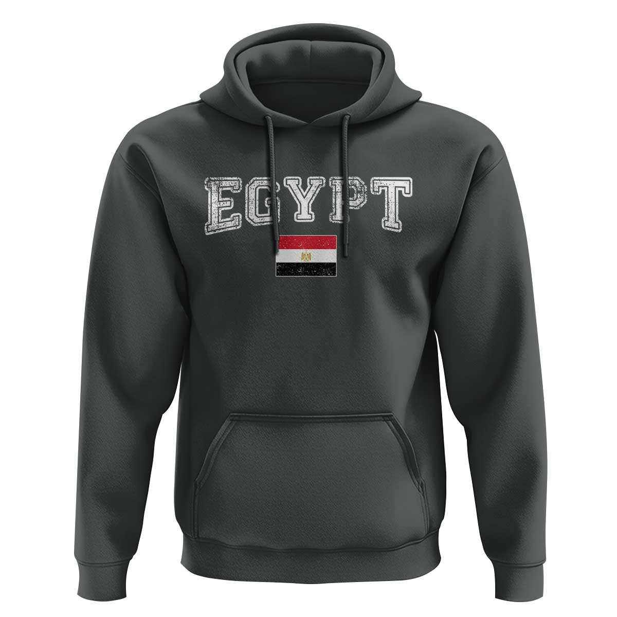 Vintage Egypt Hoodie Distressed Flag Patriotic Football Fan Pride Gift for Egyptians