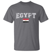 Vintage Egypt T Shirt Distressed Flag Patriotic Football Fan Pride Gift for Egyptians