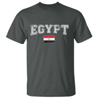 Vintage Egypt T Shirt Distressed Flag Patriotic Football Fan Pride Gift for Egyptians