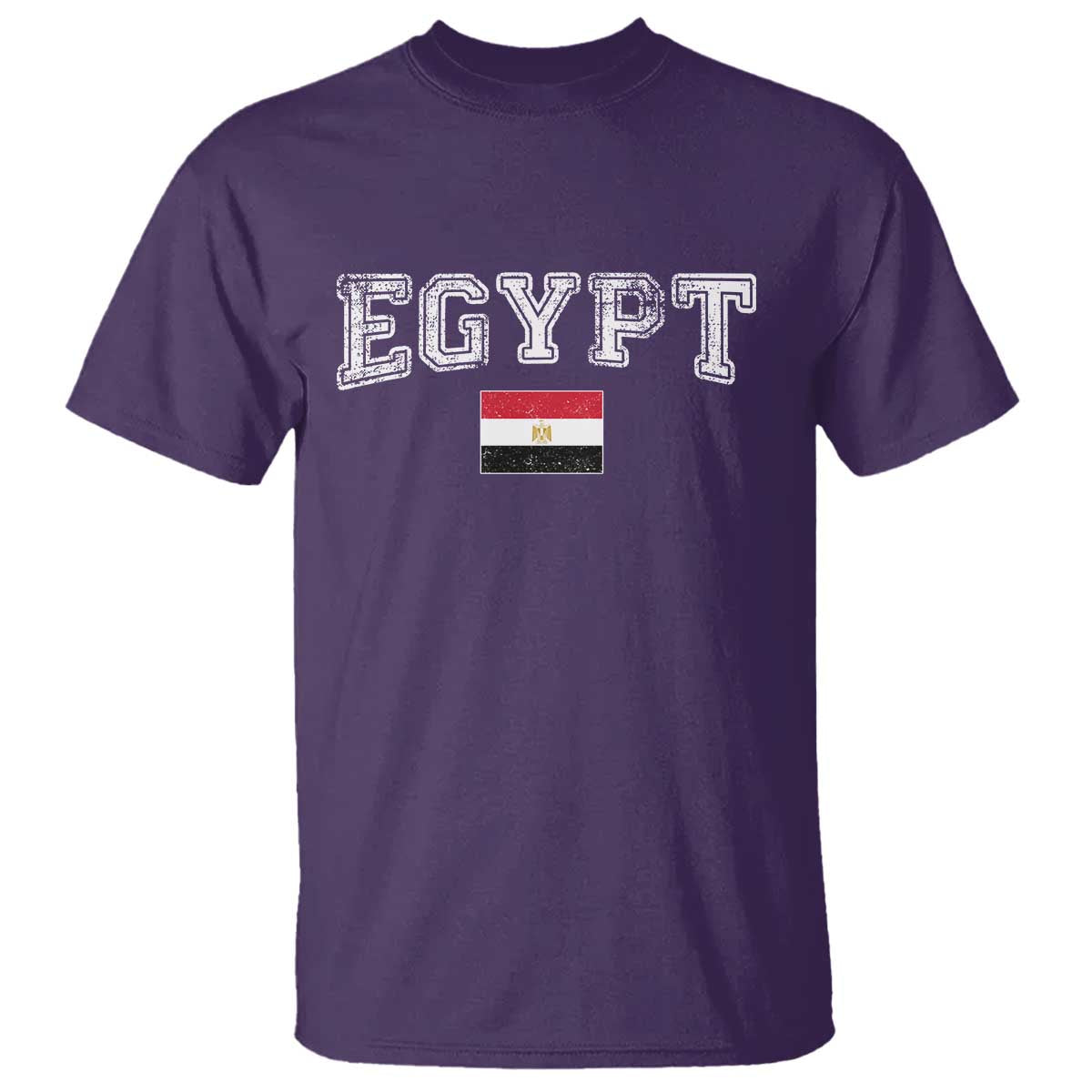 Vintage Egypt T Shirt Distressed Flag Patriotic Football Fan Pride Gift for Egyptians