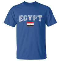 Vintage Egypt T Shirt Distressed Flag Patriotic Football Fan Pride Gift for Egyptians