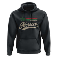 Morocco Hoodie Limited Edition Vintage Moroccan Pride Retro