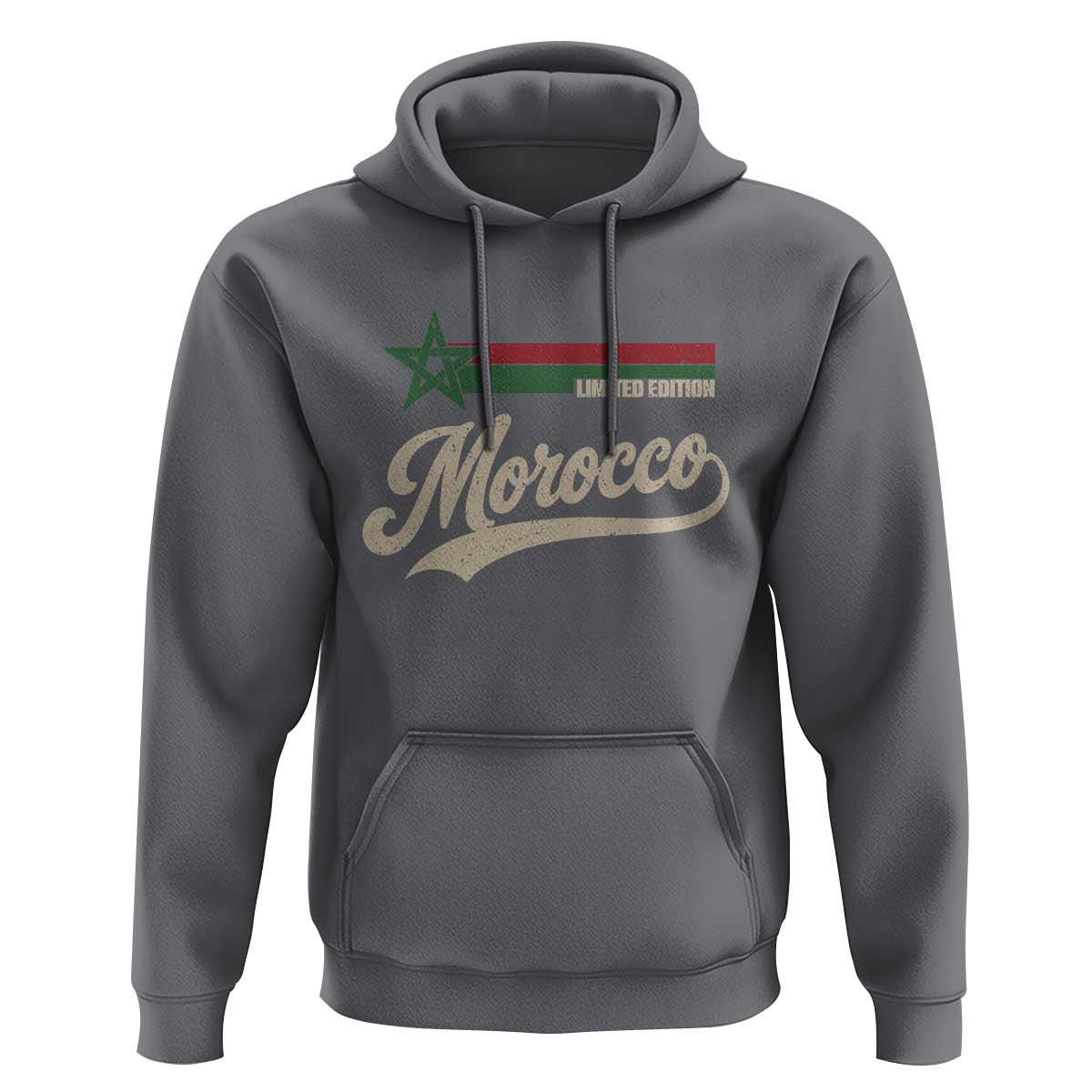 Morocco Hoodie Limited Edition Vintage Moroccan Pride Retro