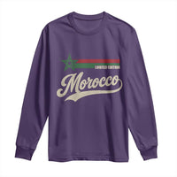 Morocco Long Sleeve Shirt Limited Edition Vintage Moroccan Pride Retro