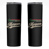 Morocco Skinny Tumbler Limited Edition Vintage Moroccan Pride Retro