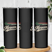 Morocco Skinny Tumbler Limited Edition Vintage Moroccan Pride Retro
