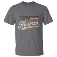 Morocco T Shirt Limited Edition Vintage Moroccan Pride Retro
