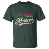 Morocco T Shirt Limited Edition Vintage Moroccan Pride Retro