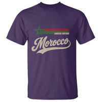 Morocco T Shirt Limited Edition Vintage Moroccan Pride Retro