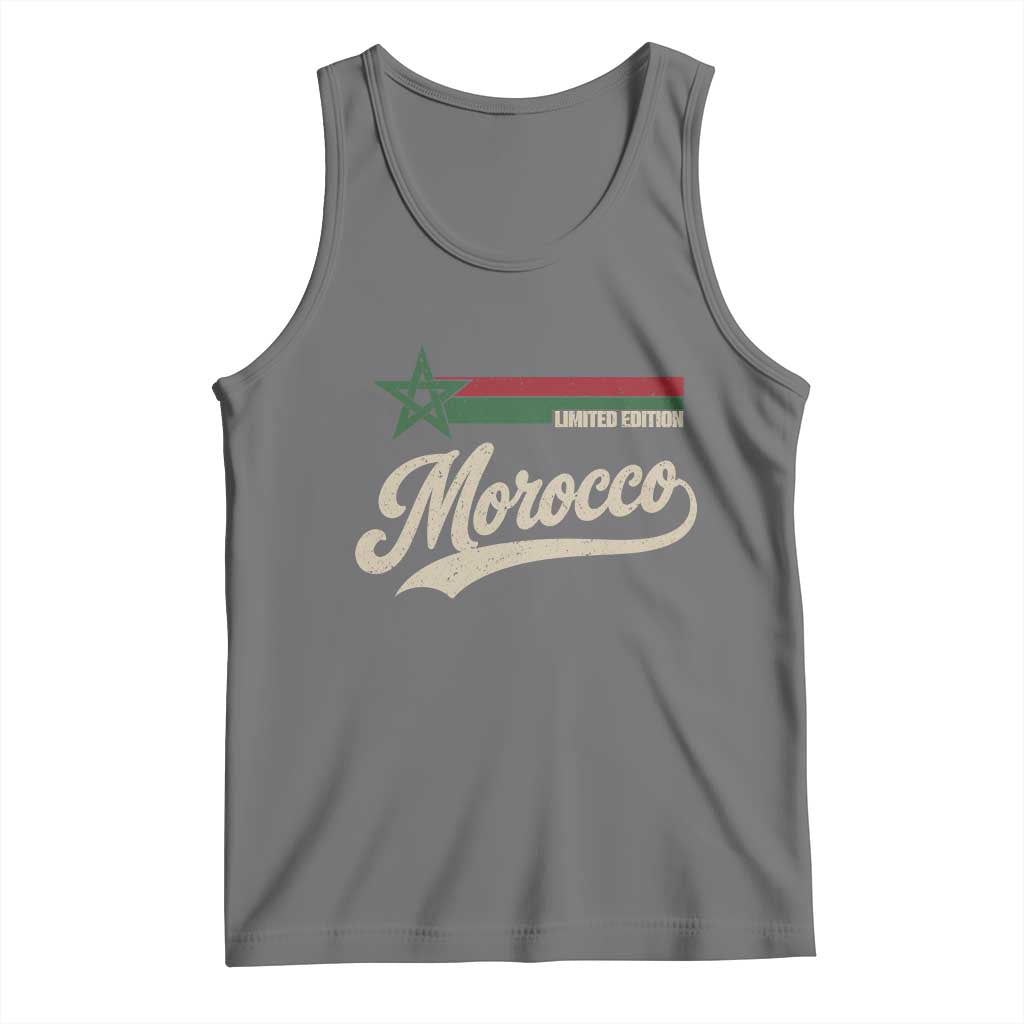 Morocco Tank Top Limited Edition Vintage Moroccan Pride Retro