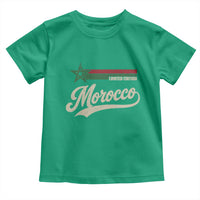 Morocco Toddler T Shirt Limited Edition Vintage Moroccan Pride Retro