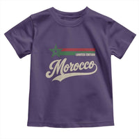 Morocco Toddler T Shirt Limited Edition Vintage Moroccan Pride Retro